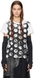 Y's Gray Shag Arm Warmers