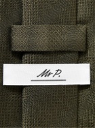 Mr P. - 8.5cm Striped Silk-Jacquard Tie
