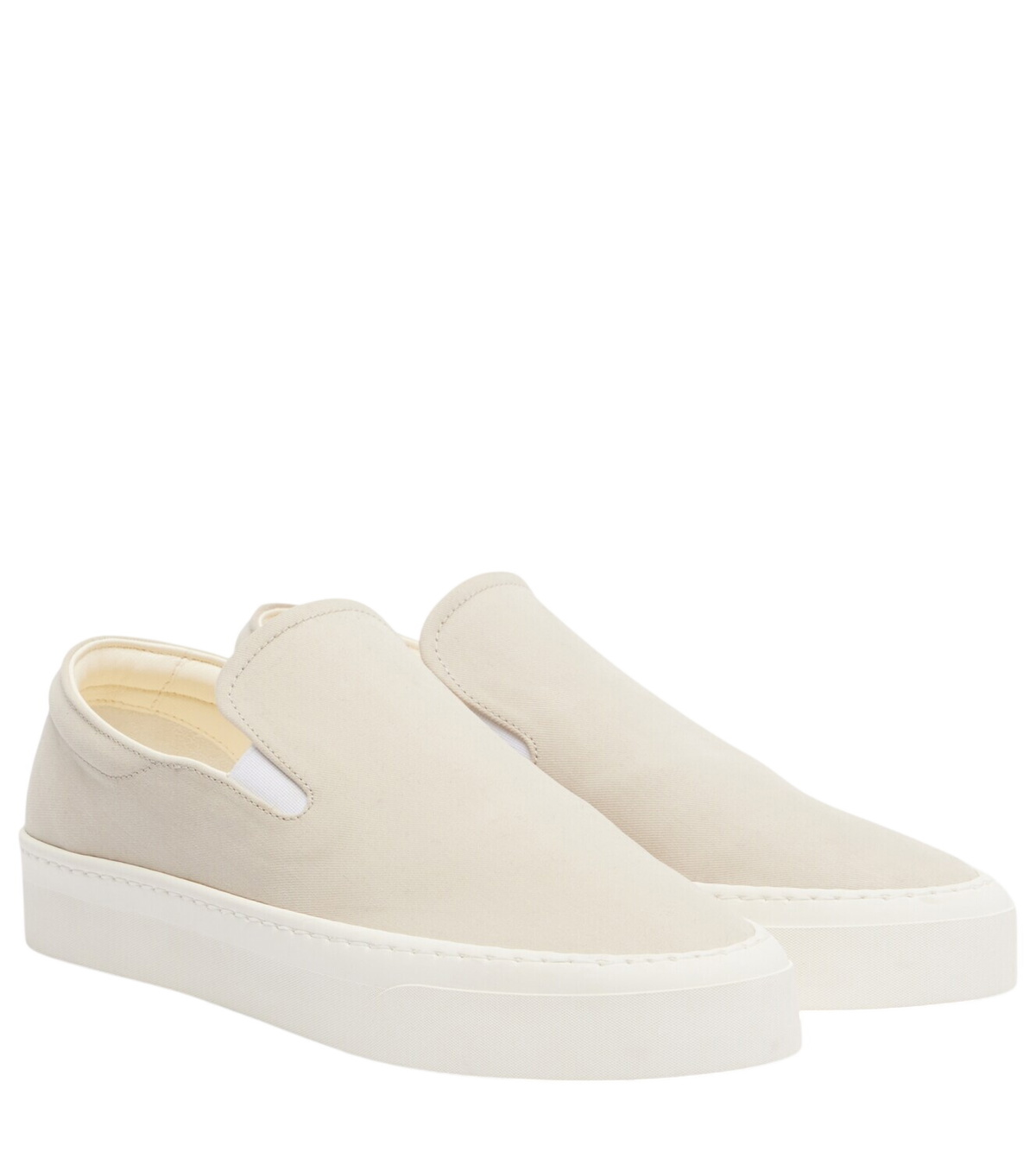 The Row White Sam Sneakers The Row
