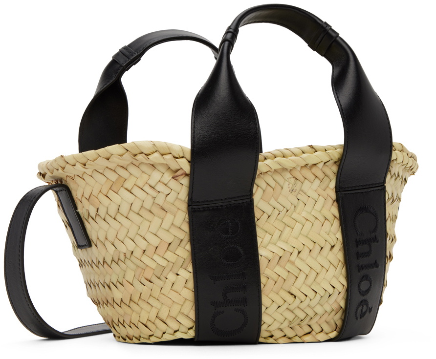 Chloé Beige Sense Small Basket Tote