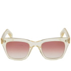 Cubitts Men's Compton Sunglasses in Quartz/Burgundy 