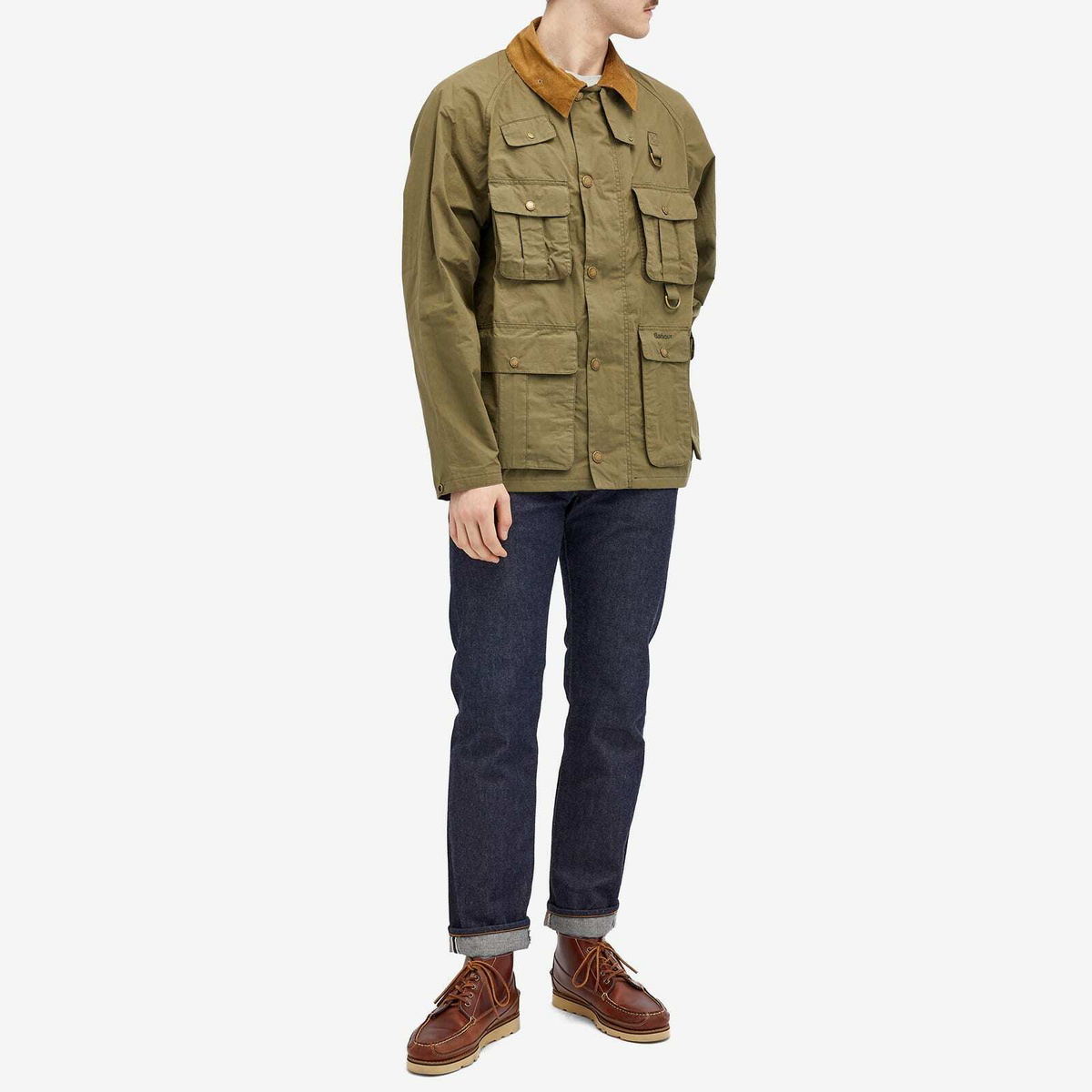 Barbour Men's Heritage + Modified Transport Casual Jacket in Dusky ...