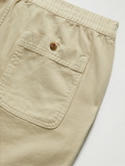Outerknown - Beach Cropped Tapered Organic Cotton-Twill Trousers - Neutrals