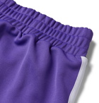 Palm Angels - Striped Tech-Jersey Track Pants - Purple