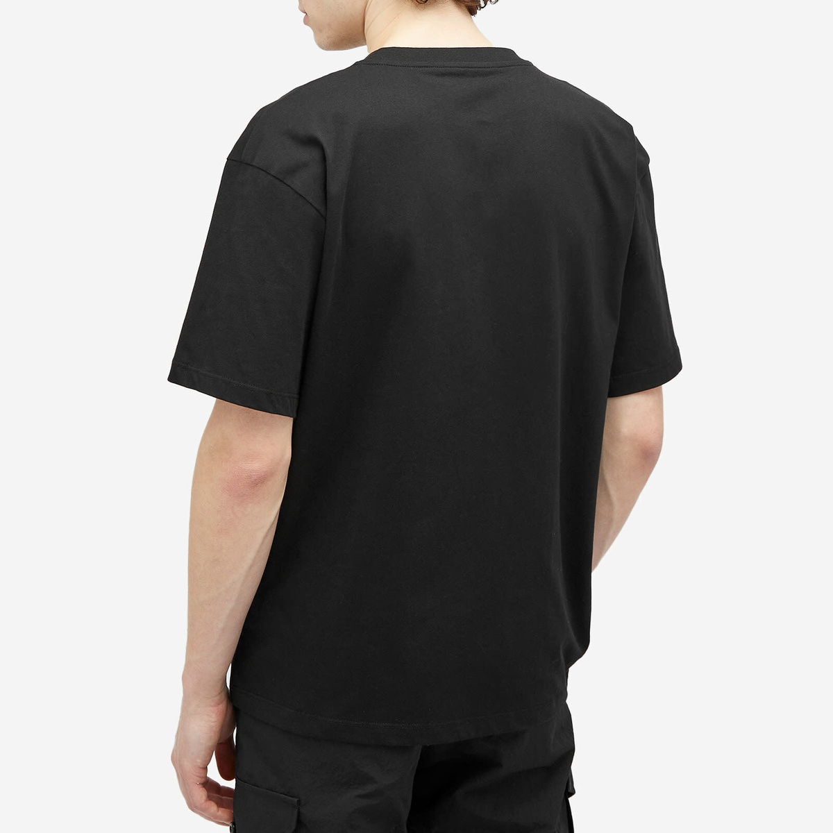 PACCBET Men's Mini Logo T-Shirt in Black