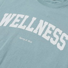 Sporty & Rich Men's Wellness Ivy T-Shirt in Soft Blue/White