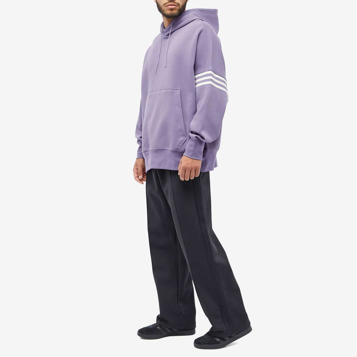 Adidas Men's Neuclassics Hoodie in Shadow Violet adidas