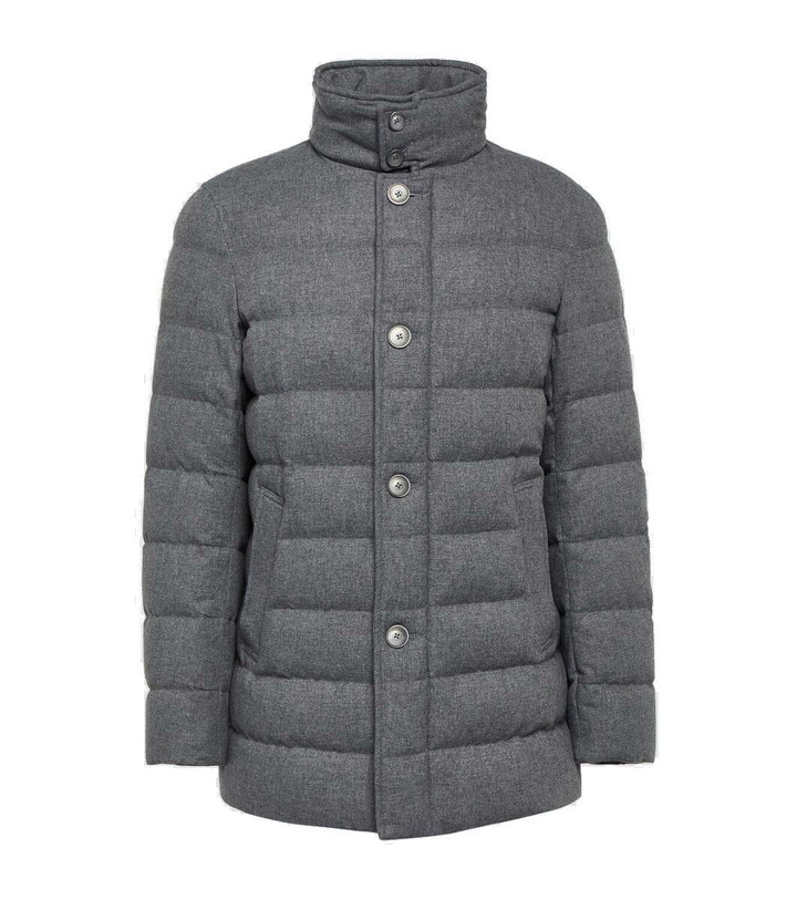 Photo: Herno Cashmere-blend puffer jacket