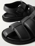 Officine Creative - Full-Grain Leather Sandals - Black
