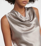 Staud Gesture satin top