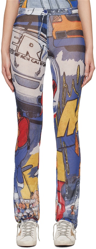 Photo: ERL Multicolor Printed Trousers