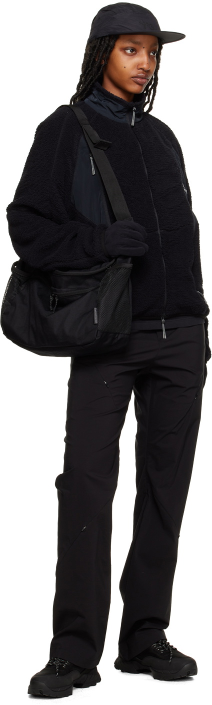 ROA Black Ribbed Sweater