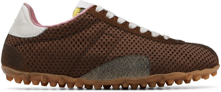 Photo: Maison Margiela Brown Sprinters Sneakers