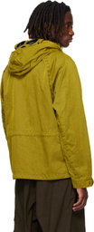 C.P. Company Khaki Panama-R Mixed Goggle Jacket