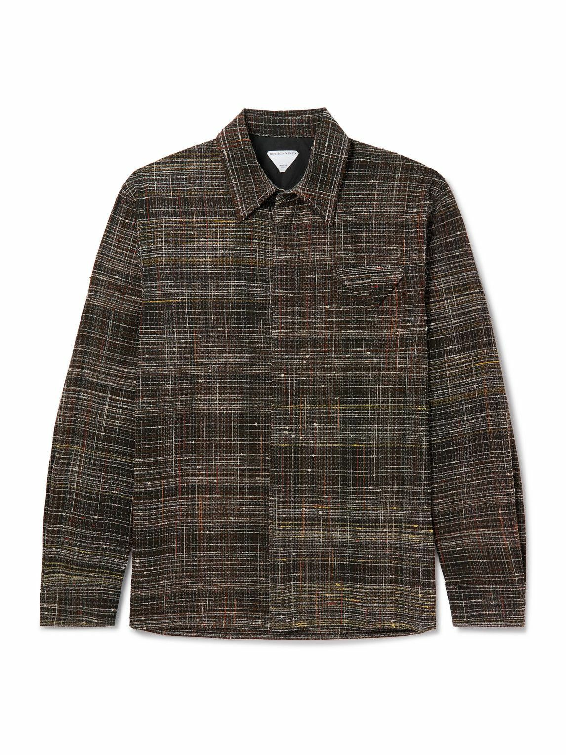 Bottega Veneta - Tweed Shirt - Brown Bottega Veneta