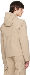 Uncertain Factor Beige Atomic Domination Jacket