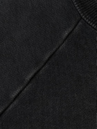A.PRESSE - Vintage Cotton-Jersey Sweatshirt - Black