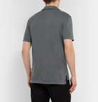 James Perse - Supima Cotton-Jersey Polo Shirt - Gray