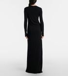 Tom Ford Cutout crêpe jersey gown
