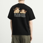 Pleasures Men's Dynamic Emboirdery T-Shirt in Black