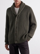 Begg & Co - Yacht Cashmere Cardigan - Green