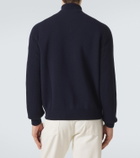 Lardini Knitted wool-blend jacket