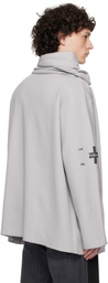 Prototypes Gray Waffle Twisted Hoodie