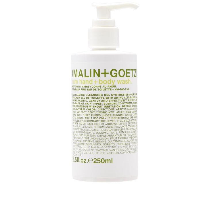 Photo: Malin + Goetz Rum Hand & Body Wash