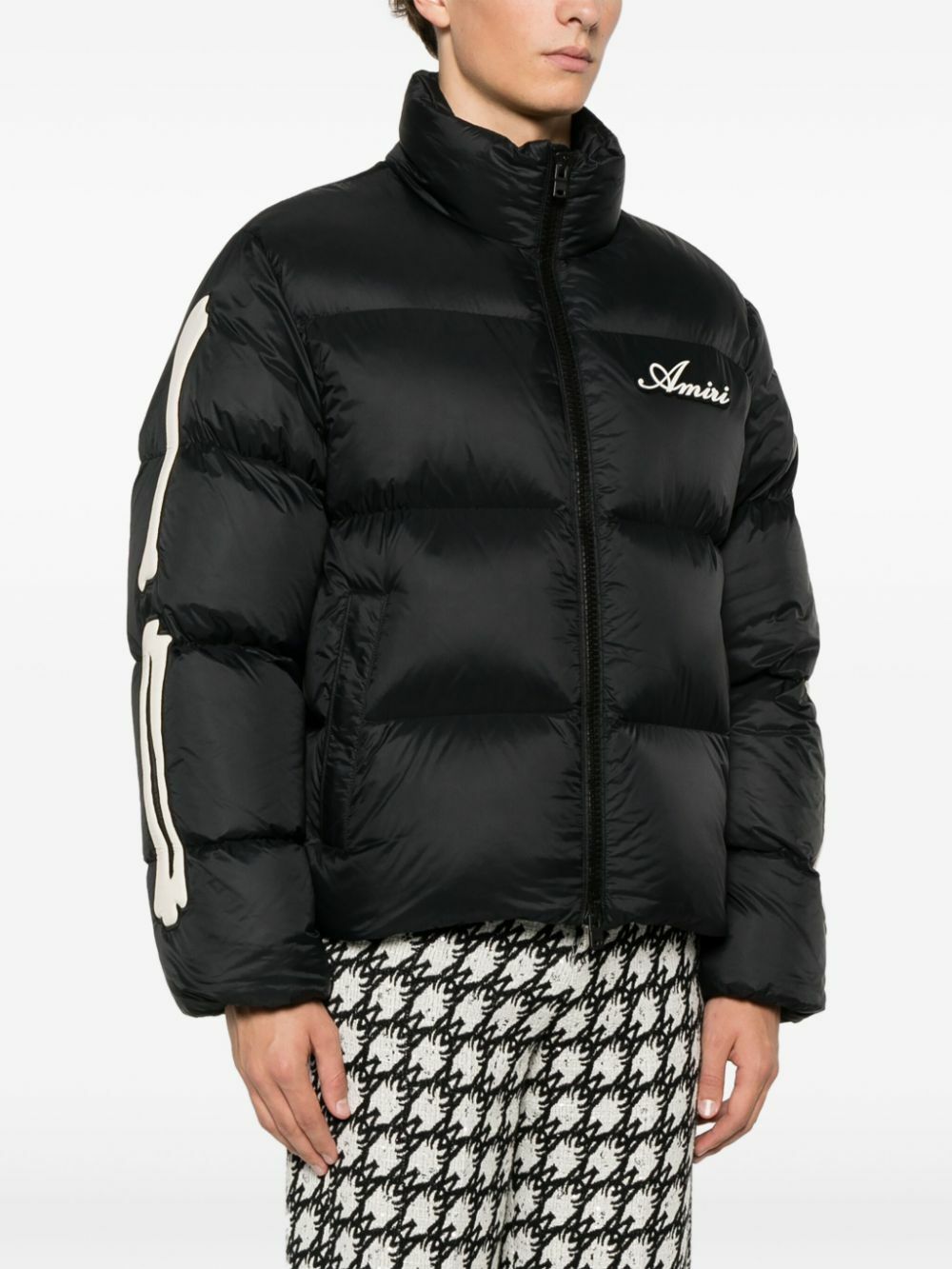 AMIRI Bones ダウンジャケット Black/関送無料 AMIRI Bones Down Jacket Amiri