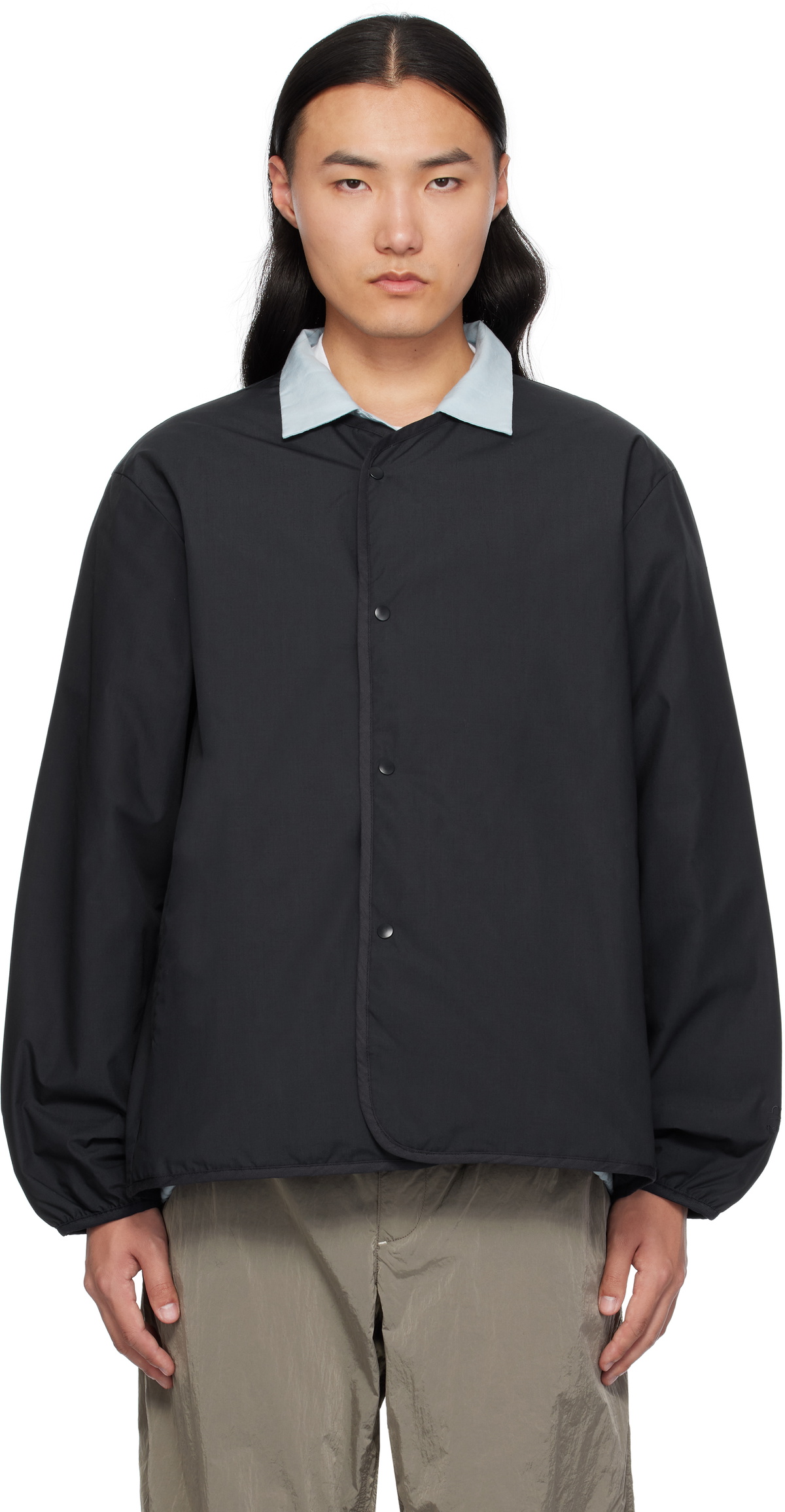 nanamica Navy GORE-TEX Short Down Jacket Nanamica