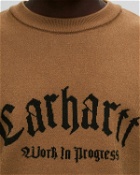 Carhartt Wip Onyx Sweater Brown - Mens - Sweatshirts