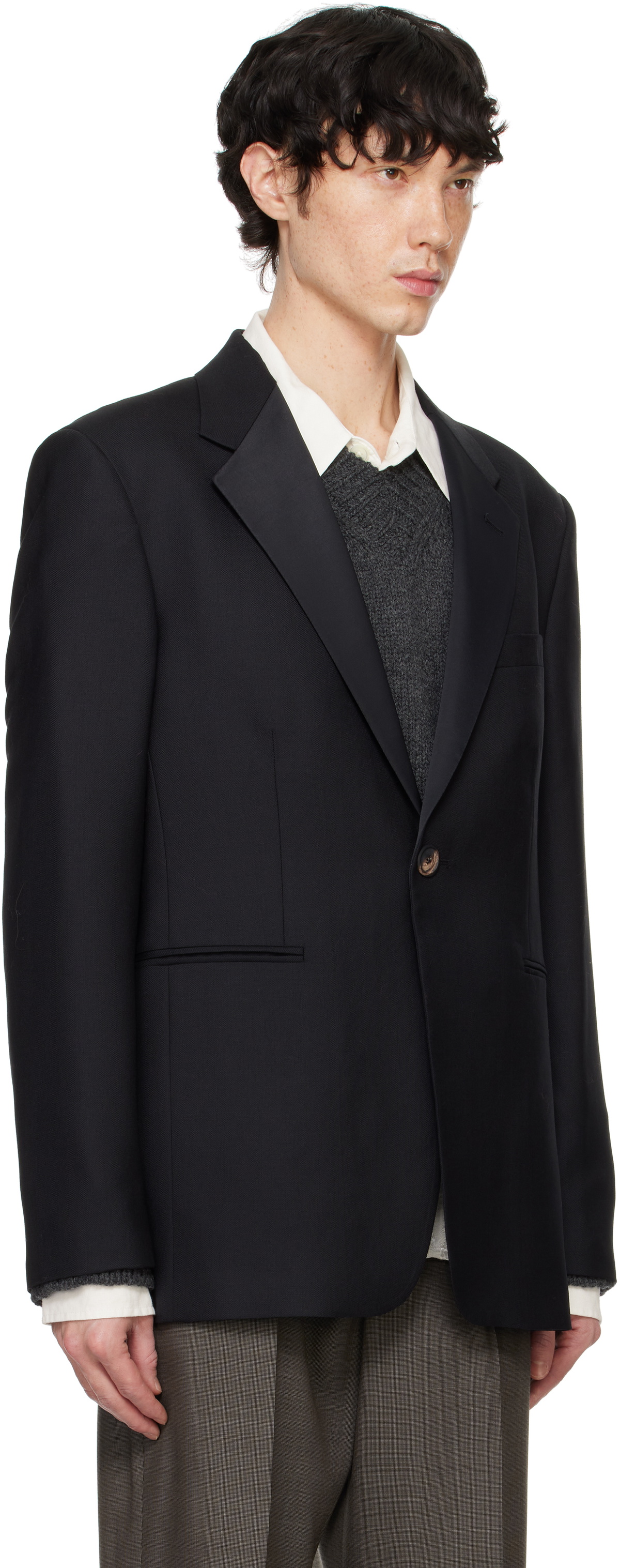 OUR LEGACY Black Shinjuku Tux Blazer Our Legacy OUR LEGACY Black Shinjuku Tux Blazer Our Legacy