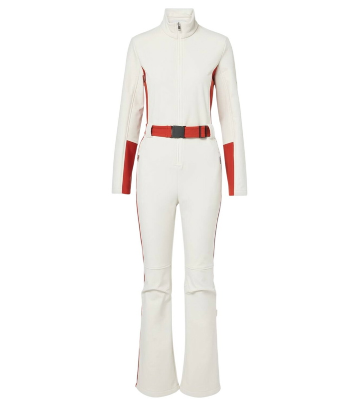Photo: Yves Salomon Belted ski suit