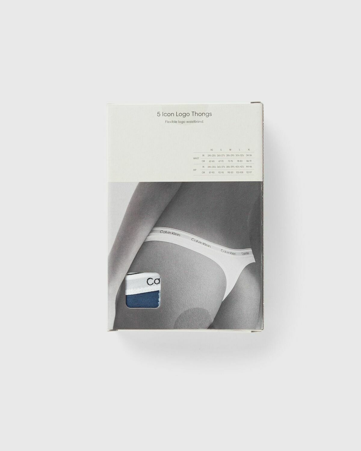 Calvin Klein Underwear 5 PACK THONG (LOW-RISE) Multi-color Womens Panty