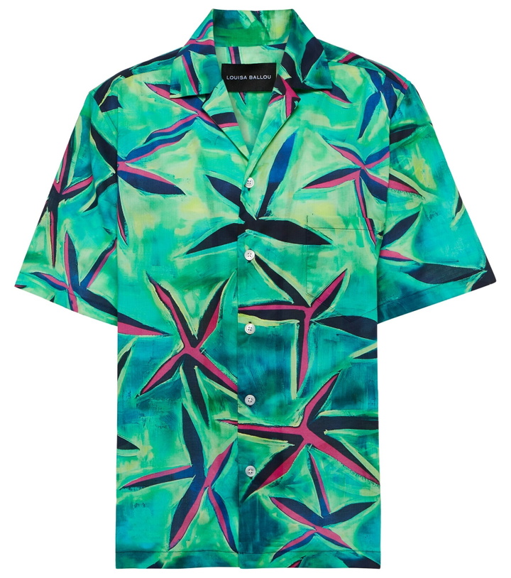 Photo: Louisa Ballou - Weekend printed cotton shirt