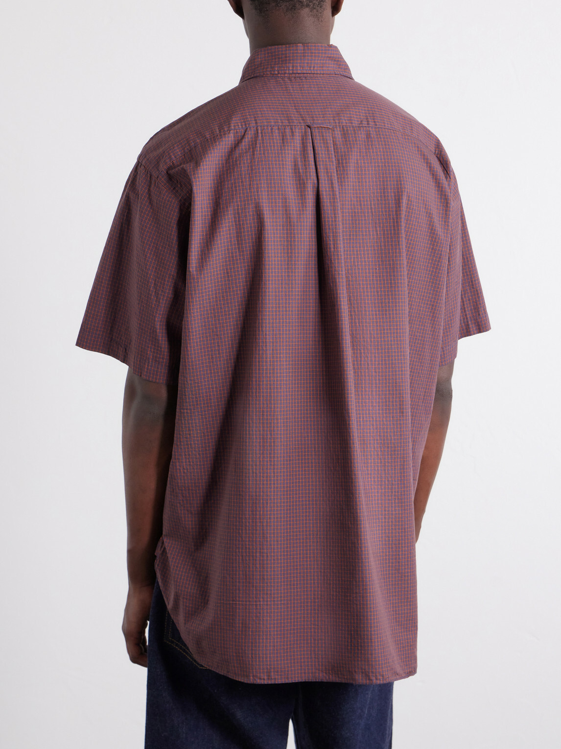 Beams Plus - Button-Down Collar Checked Cotton Shirt - Red