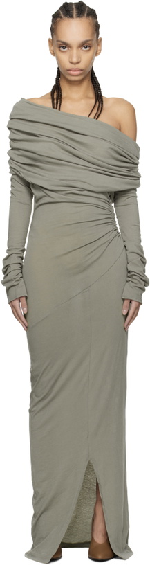 Entire Studios Off-shoulder jersey maxi dress Entire Studios