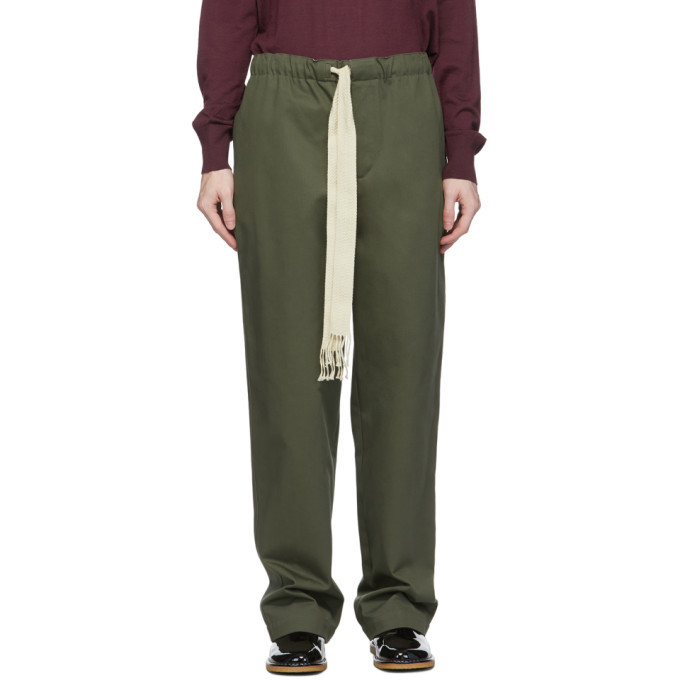 Photo: Loewe Khaki Drawstring Trousers