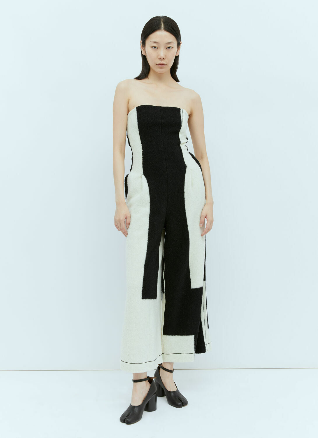 Issey Miyake Rectilinear Milled Jumpsuit