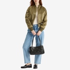 AMI Paris Women's De Coeur Bomber Jacket in Loden