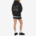 Pangaia 5 Logo Hoody in Black