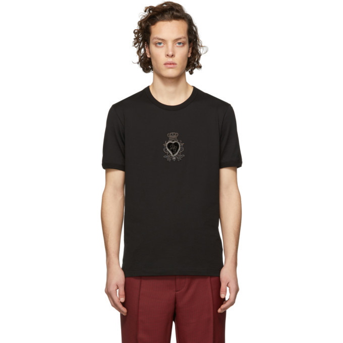 Photo: Dolce and Gabbana Black Heart T-Shirt