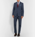 Hugo Boss - Navy Genesis Slim-Fit Cotton Suit Trousers - Men - Navy