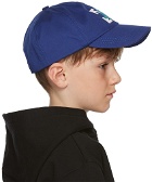 Off-White Kids Blue Monster Baseball Cap