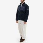 Barbour Men's International Berber Fleece Jacket in Navy