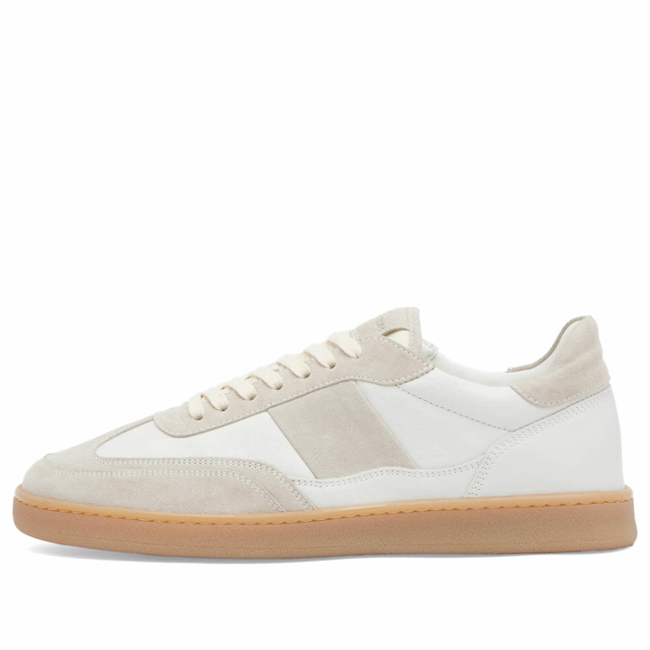 Photo: Collegium Men's Pillar Court Sneaker in Grey/Grey