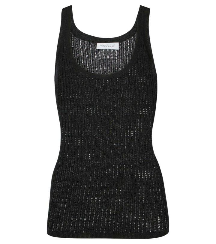 Photo: Gabriela Hearst Nevin cashmere and silk tank top