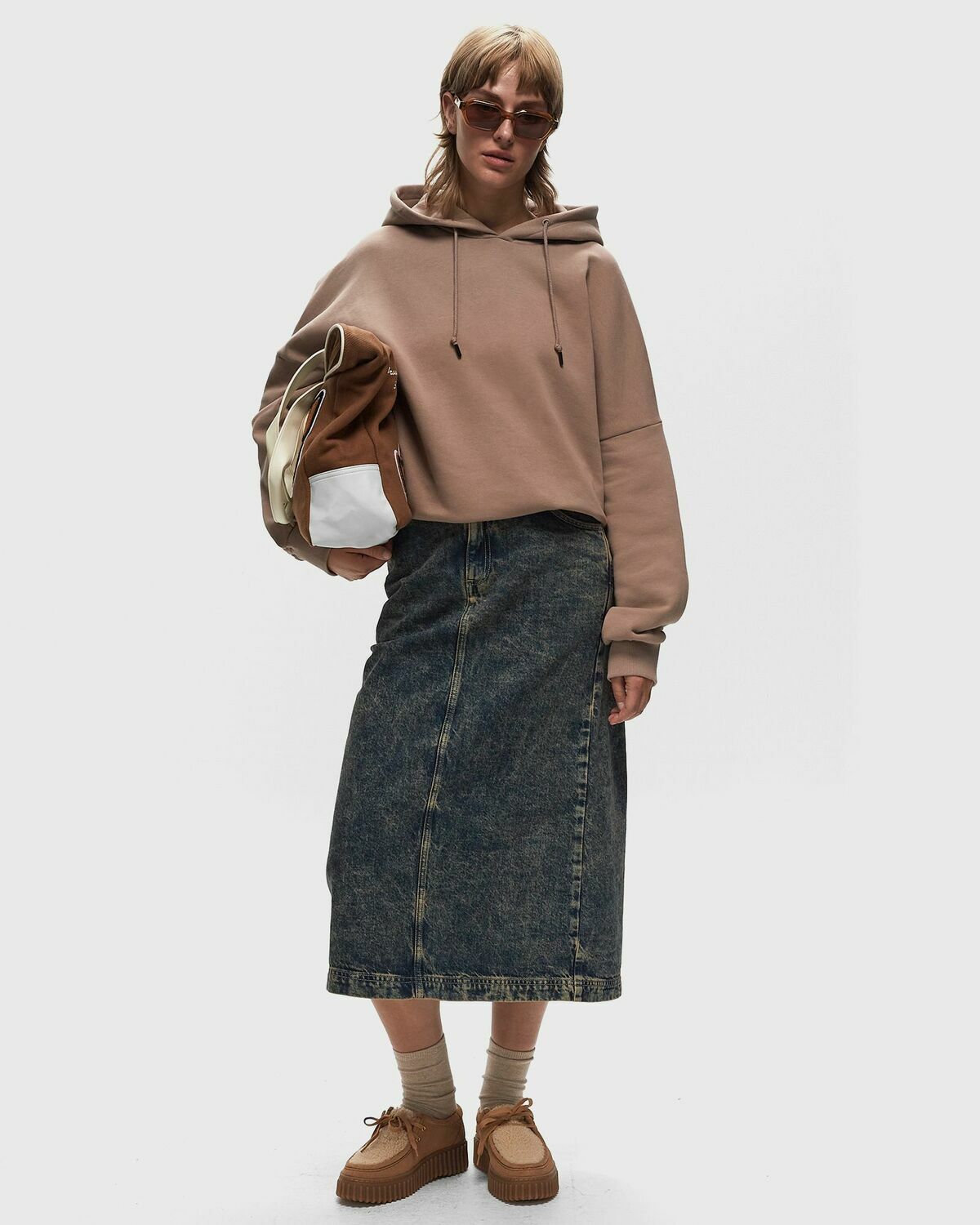 Won Hundred Jamir Hood Beige Hoodies