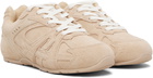 Marc Jacobs Beige 'The Suede 72 Spring' Sneakers