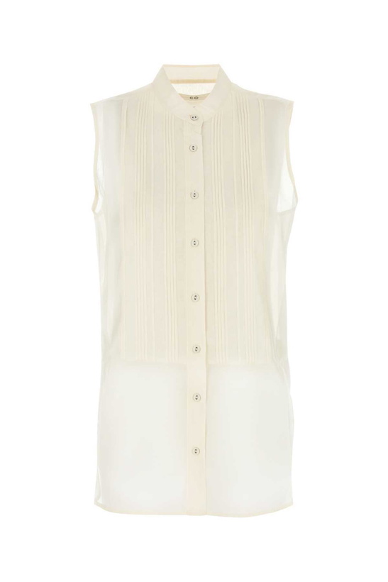 Photo: Ivory Cotton Blend Shirt